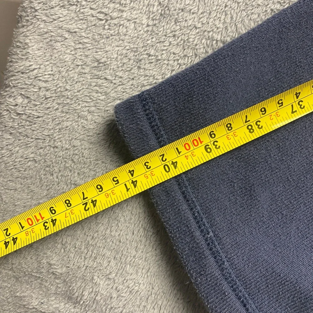 Abercrombie & Fitch Sweatpants Mens Medium Soft A&F Fleece Navy Blue Logo